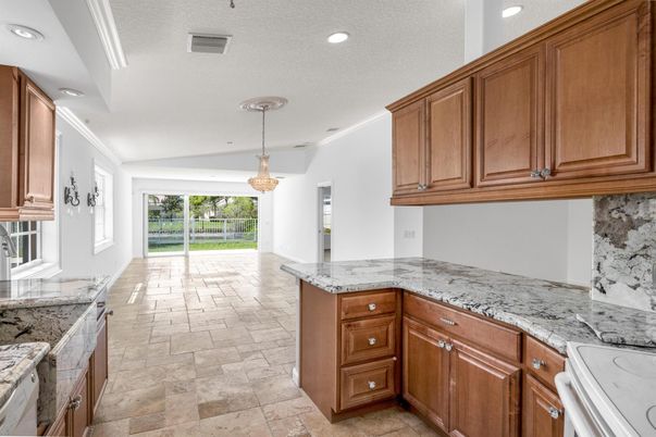 Interior, Kitchen, Pendant Lights, Recessed Lighting