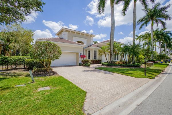 Attached, Backyard, Exterior, Facade, Mediterranean