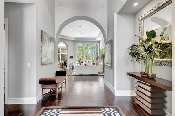 Interior, Recessed Lighting, Wood Texture Flooring