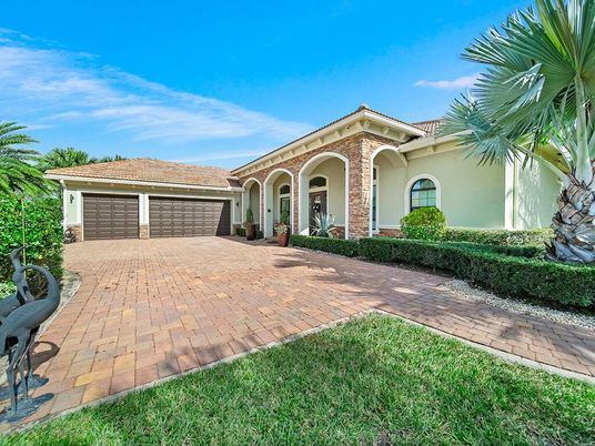 Attached, Backyard, Exterior, Facade, Mediterranean