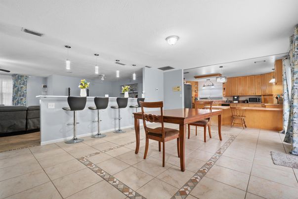 Dining room, Interior, Kitchen, Pendant Lights