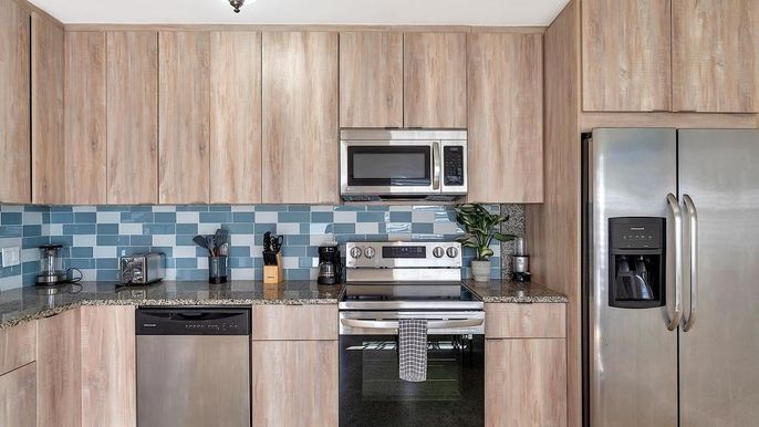Interior, Kitchen, Stainless Steel Appliances
