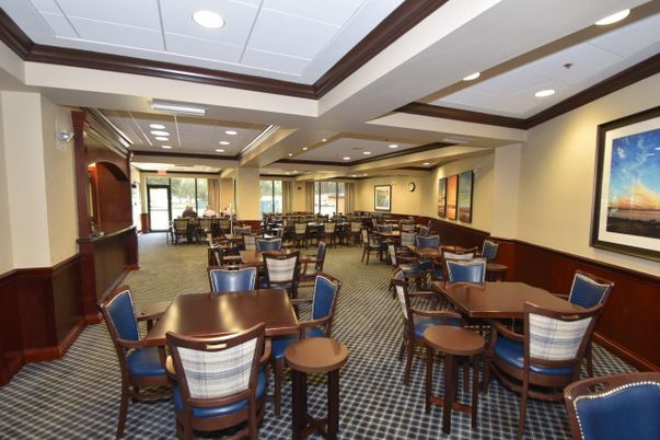 Dining room, Interior, Recessed Lighting
