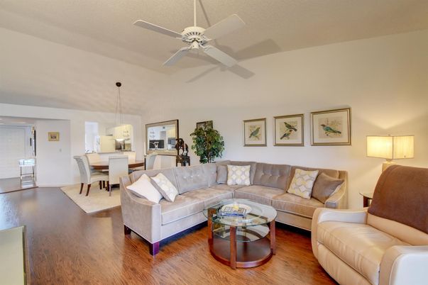 Dining room, Interior, Living room, Pendant Lights, Wood Texture Flooring