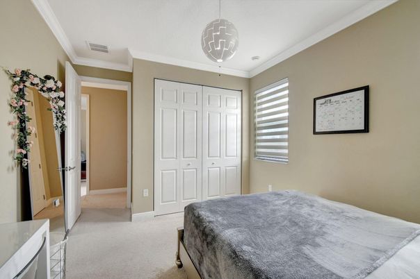 Bedroom, Interior, Pendant Lights