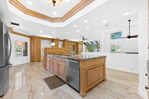 Interior, Kitchen, Pendant Lights, Recessed Lighting