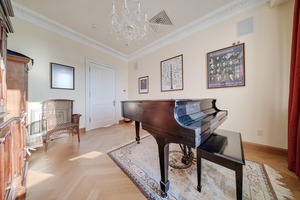 Interior, Piano, Wood Texture Flooring