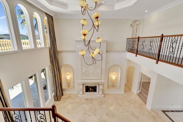 Fireplace, Interior, Pendant Lights, Recessed Lighting