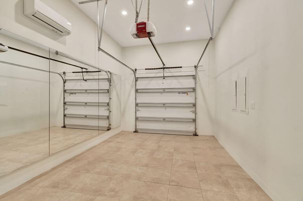 Garage, Interior, Recessed Lighting