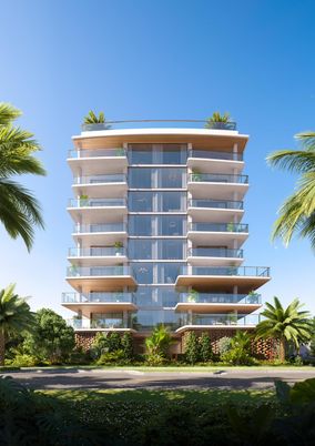 Exterior, Facade, Condo Building