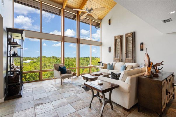 Interior, Living room, Sun Room, Wooden Ceilings