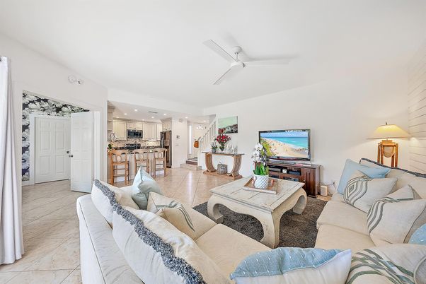 Interior, Kitchen, Living room, Recessed Lighting, Stainless Steel Appliances