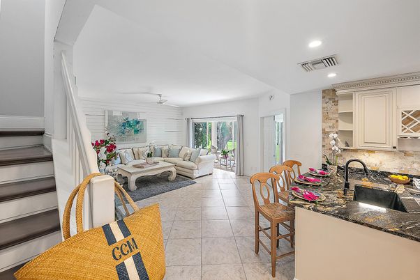 Interior, Kitchen, Living room, Recessed Lighting