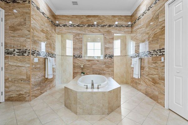 Bathroom, Interior, Stone Walls