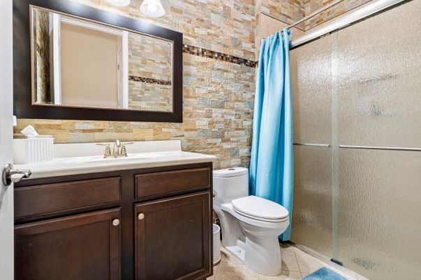 Bathroom, Glass Shower, Interior