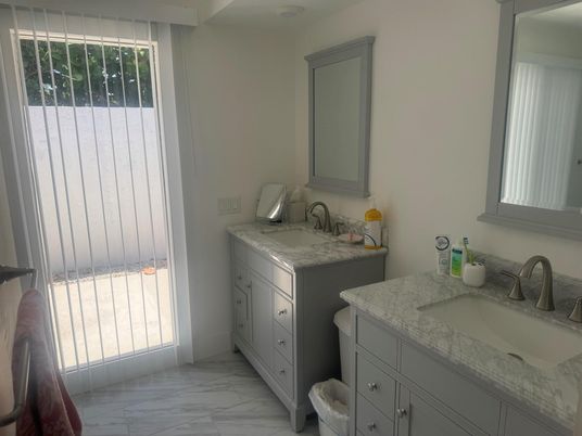 Bathroom, Dual Sink Vanities, Interior, Marble