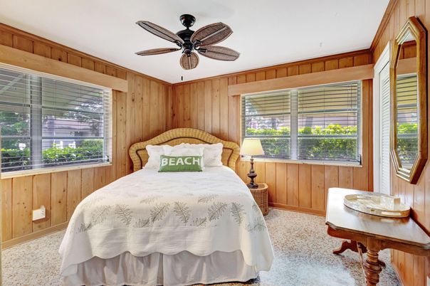 Bedroom, Interior, Wooden Walls
