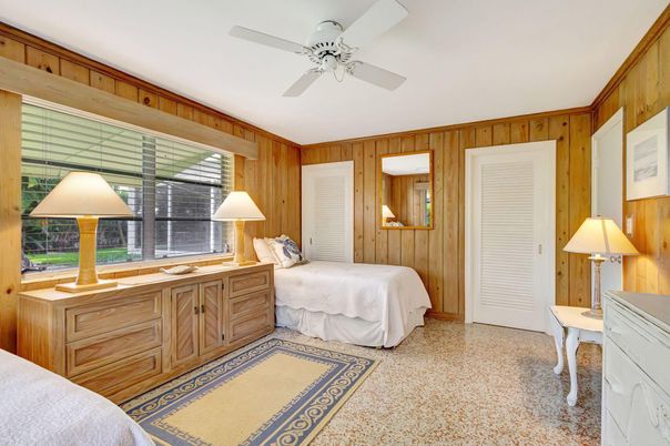 Bedroom, Interior, Wooden Walls