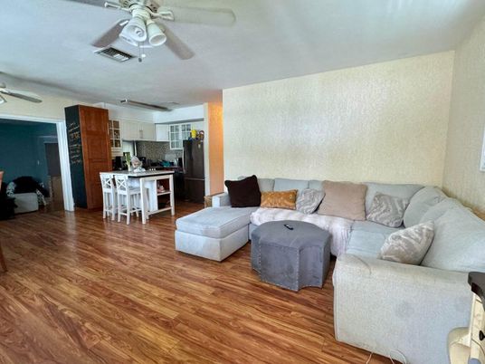 Dining room, Interior, Kitchen, Living room, Wood Texture Flooring
