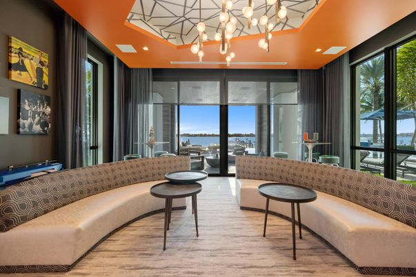 Interior, Pendant Lights, Recessed Lighting, Wood Texture Flooring