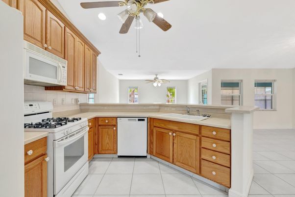 Interior, Kitchen, Recessed Lighting