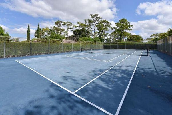 Exterior, Tennis Courts