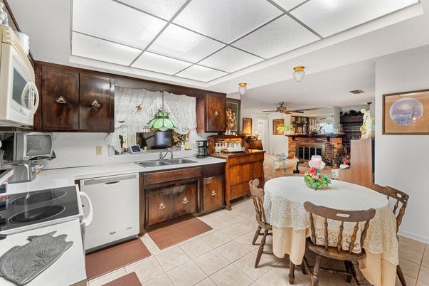 Dining room, Interior, Kitchen
