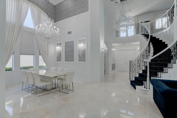 Chandelier, Dining room, Interior, Recessed Lighting