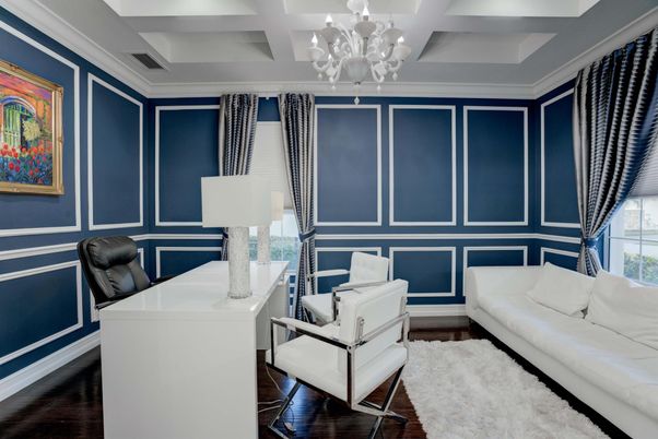 Chandelier, Home Office, Interior, Wood Texture Flooring