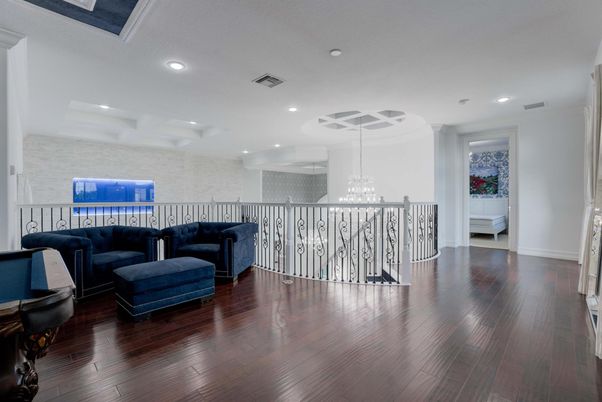 Chandelier, Interior, Recessed Lighting, Wood Texture Flooring