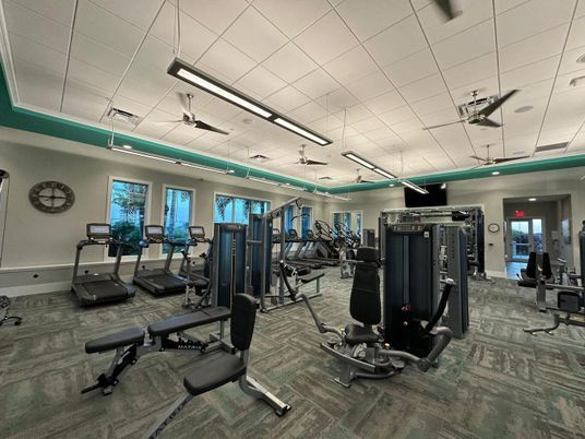 Fitness Equipment, Gym, Interior