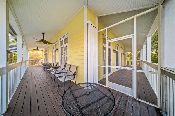 Exterior, Wood Texture Flooring