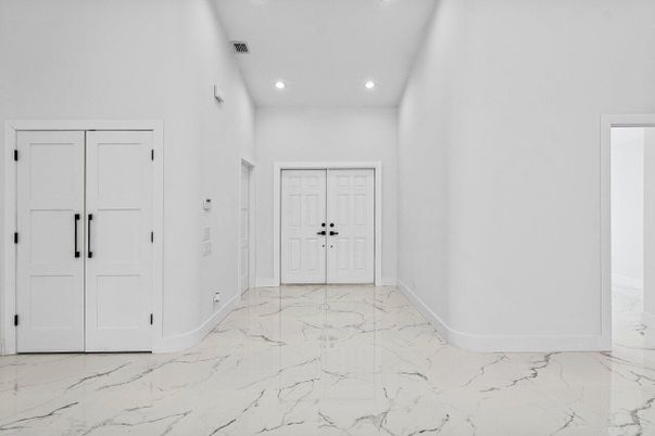 Interior, Marble, Recessed Lighting