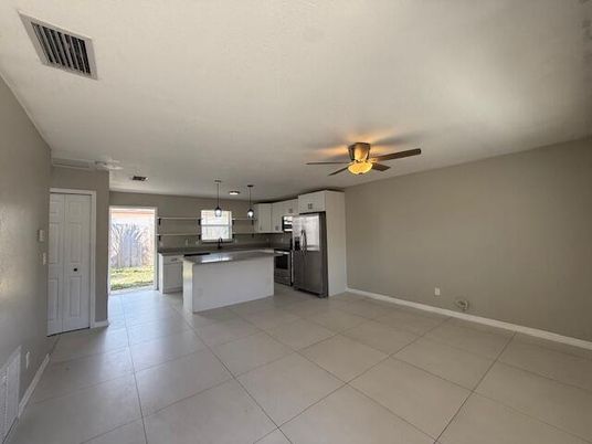 Interior, Kitchen, Pendant Lights, Stainless Steel Appliances