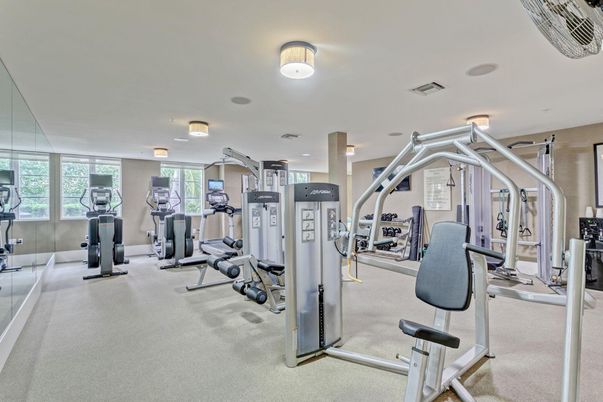 Fitness Equipment, Gym, Interior