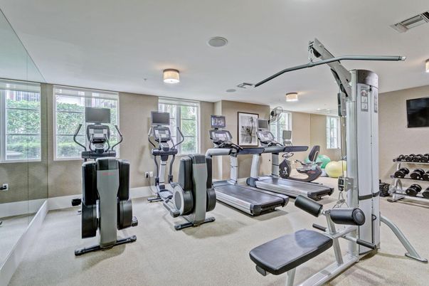 Fitness Equipment, Gym, Interior