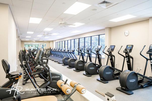Fitness Equipment, Gym, Interior, Recessed Lighting