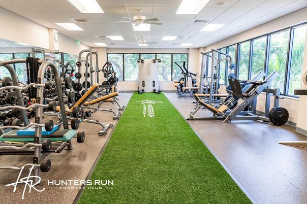 Fitness Equipment, Gym, Interior, Recessed Lighting