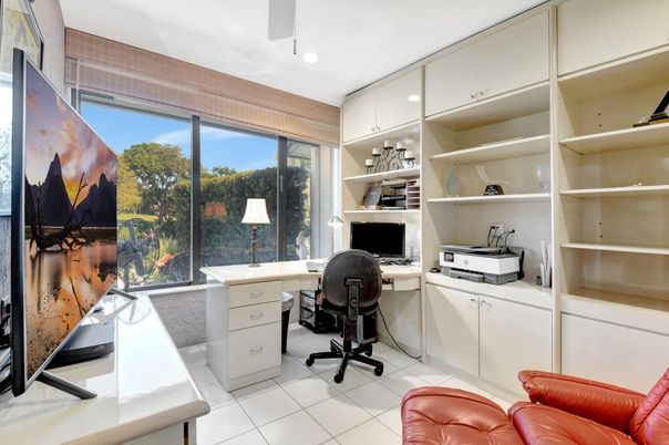 Home Office, Interior, Recessed Lighting