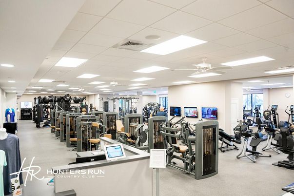 Fitness Equipment, Gym, Interior, Recessed Lighting
