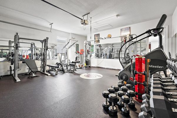 Fitness Equipment, Gym, Interior