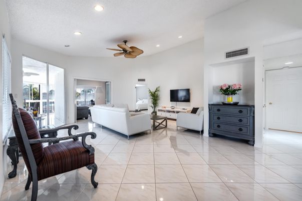 Interior, Living room, Marble, Recessed Lighting