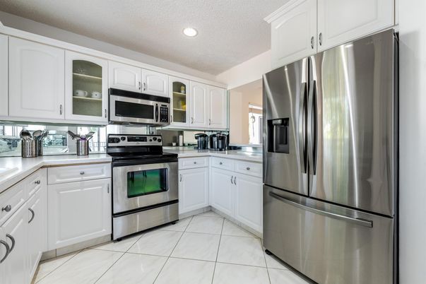 Interior, Kitchen, Recessed Lighting, Stainless Steel Appliances