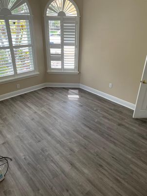 Empty room, Interior, Wood Texture Flooring