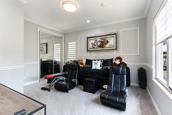 Fitness Equipment, Home Office, Interior, Recessed Lighting
