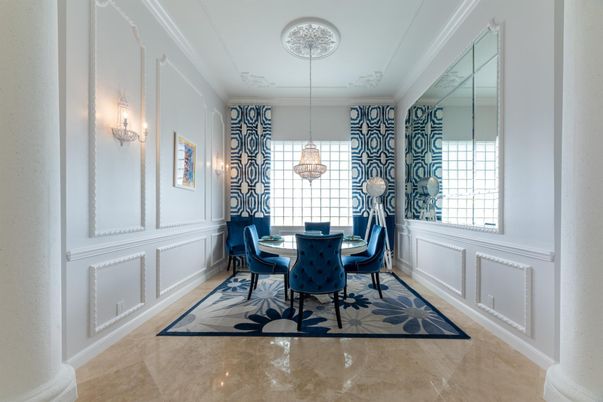 Chandelier, Dining room, Interior, Pendant Lights