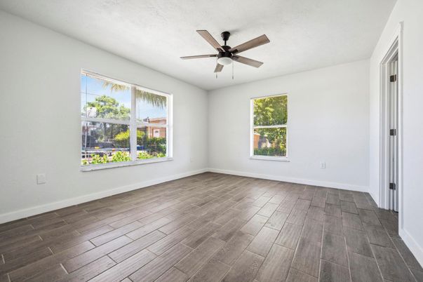 Empty room, Interior, Wood Texture Flooring