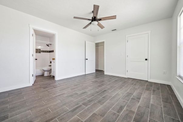 Bathroom, Empty room, Interior, Wood Texture Flooring