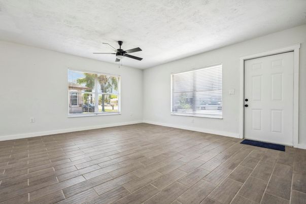 Empty room, Interior, Wood Texture Flooring