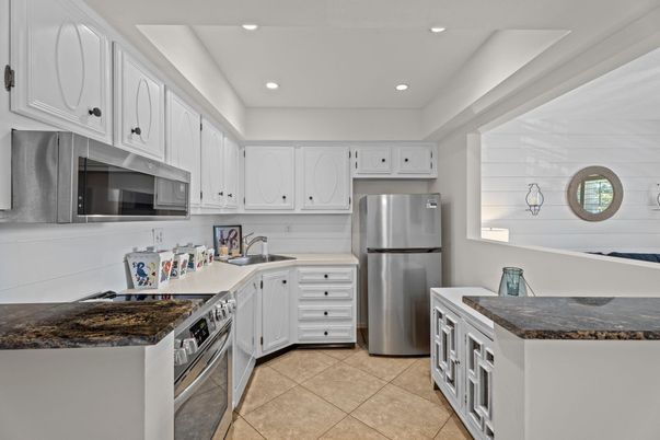 Interior, Kitchen, Recessed Lighting, Stainless Steel Appliances